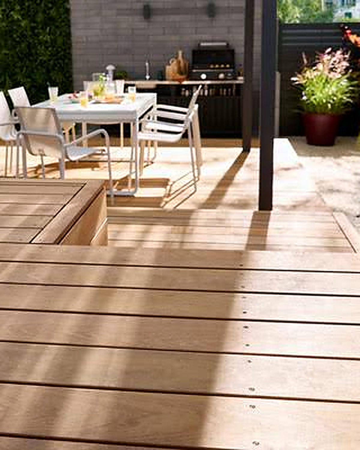 Deck en bois exotique : deck et terrasse en bois en Guyane